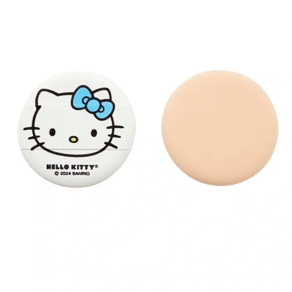 Hello Kitty Blue & White Makeup Puffs Set - 2 Pack